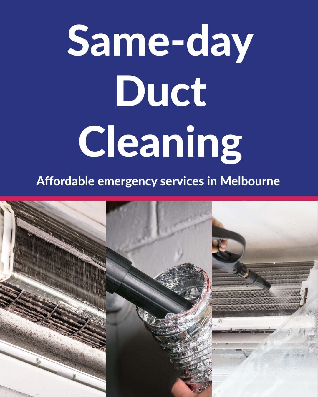 Same-day duct clean service
